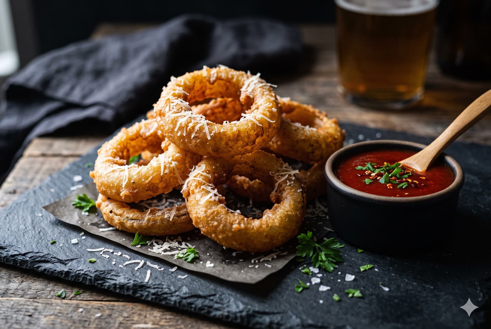 Truffle Parmesan Rings